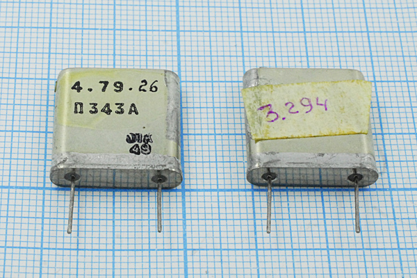 3294 \ПА\\\\\1Г (П343А) --- Кварцевые резонаторы (пьезокерамические, диэлектрические, ПАВ (SAW), резонаторы из других пьезоматериалов)