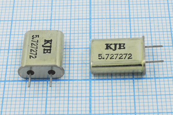 5727,272 \HC49U\18\\\\1Г   5мм --- Кварцевые резонаторы (пьезокерамические, диэлектрические, ПАВ (SAW), резонаторы из других пьезоматериалов)