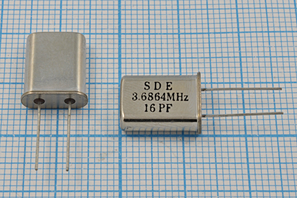 3686,4 \HC49U\16\\\49U[SDE]\1Г (SDE 3.6864MHz 16pF --- Кварцевые резонаторы (пьезокерамические, диэлектрические, ПАВ (SAW), резонаторы из других пьезоматериалов)