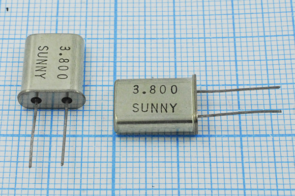 3800 \HC49U\15\\\SA[SUNNY]\1Г (SUNNY) --- Кварцевые резонаторы (пьезокерамические, диэлектрические, ПАВ (SAW), резонаторы из других пьезоматериалов)