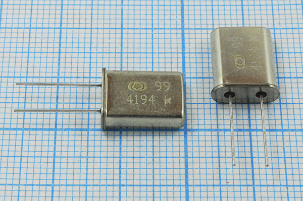 4194 \HC49U\S\\\РК367МД-01\1Г (4194К) --- Кварцевые резонаторы (пьезокерамические, диэлектрические, ПАВ (SAW), резонаторы из других пьезоматериалов)
