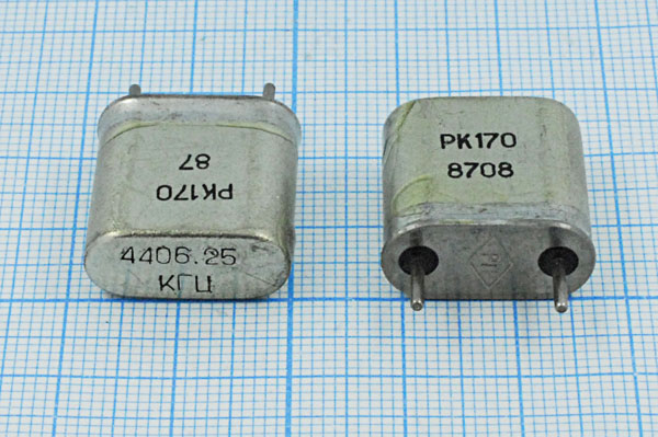 4406,25 \HC6U\\\\РК170БА\1Г --- Кварцевые резонаторы (пьезокерамические, диэлектрические, ПАВ (SAW), резонаторы из других пьезоматериалов)
