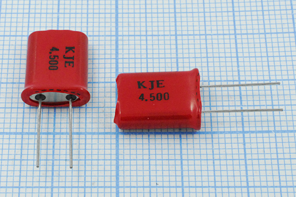 4500 \HC49U\16\\\\1Г +SL (KJE) --- Кварцевые резонаторы (пьезокерамические, диэлектрические, ПАВ (SAW), резонаторы из других пьезоматериалов)
