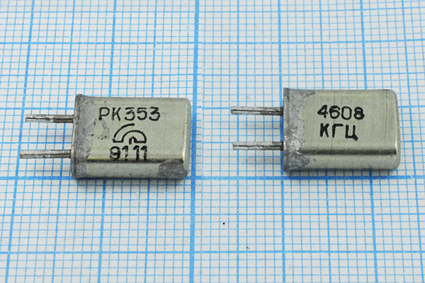 4608 \HC25U\\\\РК353МА\1Г --- Кварцевые резонаторы (пьезокерамические, диэлектрические, ПАВ (SAW), резонаторы из других пьезоматериалов)