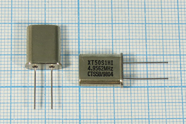 4956,2 \HC49U\S\\\MP[CTS]\1Г CTS (XT50S1H1) --- Кварцевые резонаторы (пьезокерамические, диэлектрические, ПАВ (SAW), резонаторы из других пьезоматериалов)