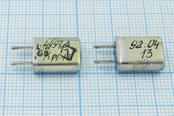 4997,3 \HC25U\\\\РГ14МА\1Г (4997.3) --- Кварцевые резонаторы (пьезокерамические, диэлектрические, ПАВ (SAW), резонаторы из других пьезоматериалов)