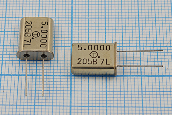 5000 \HC49U\16\\\\1Г (5.0000) --- Кварцевые резонаторы (пьезокерамические, диэлектрические, ПАВ (SAW), резонаторы из других пьезоматериалов)