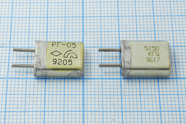 5150 \HC25U\\\\РГ05МА\1Г --- Кварцевые резонаторы (пьезокерамические, диэлектрические, ПАВ (SAW), резонаторы из других пьезоматериалов)