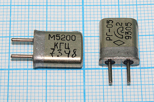 5200 \HC25U\\\\РГ05МА\1Г --- Кварцевые резонаторы (пьезокерамические, диэлектрические, ПАВ (SAW), резонаторы из других пьезоматериалов)