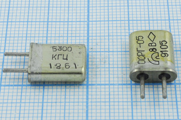 5300 \HC25U\\\\ОСРГ05МА\1Г --- Кварцевые резонаторы (пьезокерамические, диэлектрические, ПАВ (SAW), резонаторы из других пьезоматериалов)