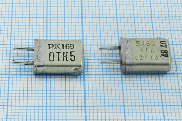 5460 \HC25U\\\\РК169МА\1Г (5460КГЦ РК169) --- Кварцевые резонаторы (пьезокерамические, диэлектрические, ПАВ (SAW), резонаторы из других пьезоматериалов)
