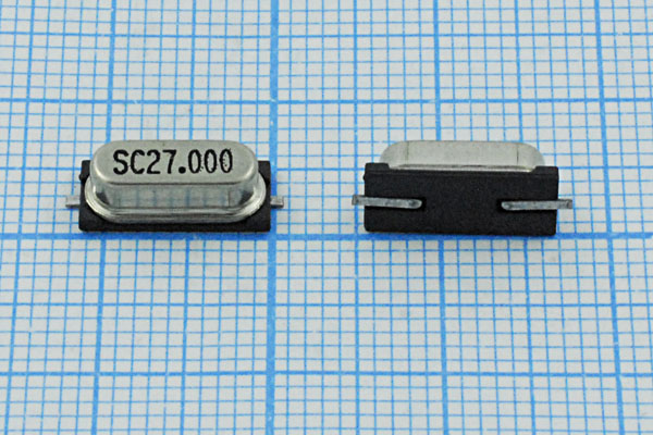 27000 \SMD49S4\16\\\SX-1\1Г (SC27.000) --- Кварцевые резонаторы (пьезокерамические, диэлектрические, ПАВ (SAW), резонаторы из других пьезоматериалов)