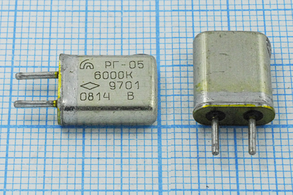 6000 \HC25U\\\\РГ05МА\1Г --- Кварцевые резонаторы (пьезокерамические, диэлектрические, ПАВ (SAW), резонаторы из других пьезоматериалов)