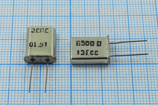 6500 \HC49U\S\ 30\\\1Г (13ГСС) --- Кварцевые резонаторы (пьезокерамические, диэлектрические, ПАВ (SAW), резонаторы из других пьезоматериалов)