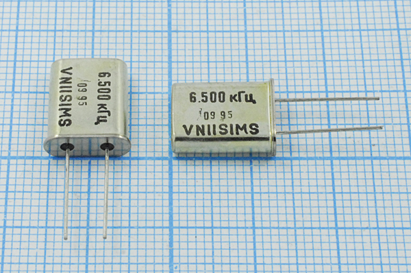 6500 \HC49U\S\\\РПК01МД\1Г --- Кварцевые резонаторы (пьезокерамические, диэлектрические, ПАВ (SAW), резонаторы из других пьезоматериалов)