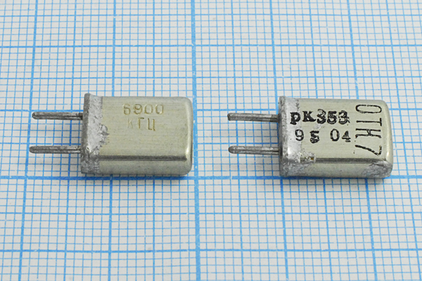 6900 \HC25U\\\\РК353МА\1Г --- Кварцевые резонаторы (пьезокерамические, диэлектрические, ПАВ (SAW), резонаторы из других пьезоматериалов)