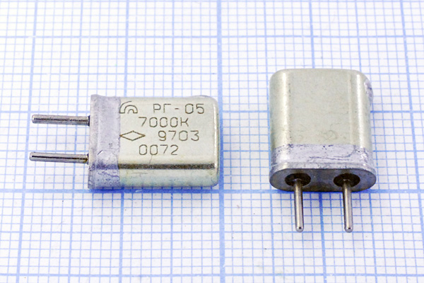 7000 \HC25U\\\\РГ05МА\1Г --- Кварцевые резонаторы (пьезокерамические, диэлектрические, ПАВ (SAW), резонаторы из других пьезоматериалов)