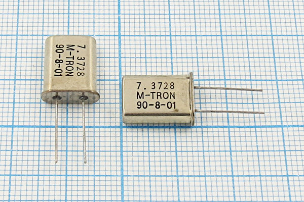 7372,8 \HC49U\10\\\MP-1\1Г (7.3728 M-TRON) --- Кварцевые резонаторы (пьезокерамические, диэлектрические, ПАВ (SAW), резонаторы из других пьезоматериалов)