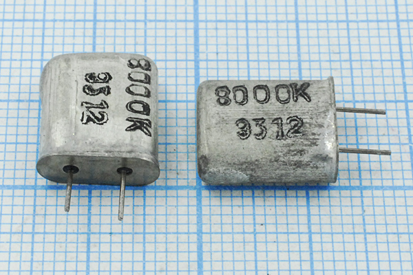 8000 \HC18U\S\\\РК379\1Г 7мм --- Кварцевые резонаторы (пьезокерамические, диэлектрические, ПАВ (SAW), резонаторы из других пьезоматериалов)