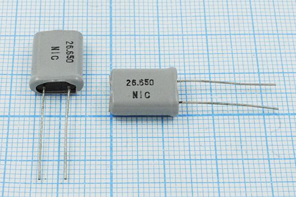 26650 \HC18U\20\ 40\\\3Г +SL (NIC) --- Кварцевые резонаторы (пьезокерамические, диэлектрические, ПАВ (SAW), резонаторы из других пьезоматериалов)