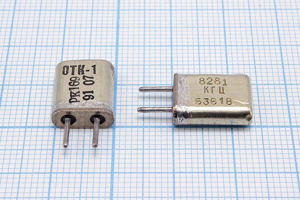 8281,4 \HC25U\\\\РК169МА\1Г --- Кварцевые резонаторы (пьезокерамические, диэлектрические, ПАВ (SAW), резонаторы из других пьезоматериалов)
