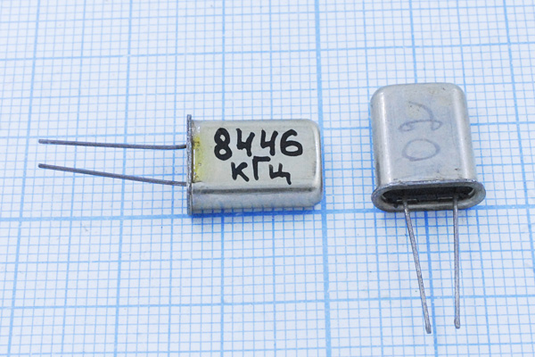 8446 \HC43U\S\\\МД\1Г (8446КГЦ) --- Кварцевые резонаторы (пьезокерамические, диэлектрические, ПАВ (SAW), резонаторы из других пьезоматериалов)