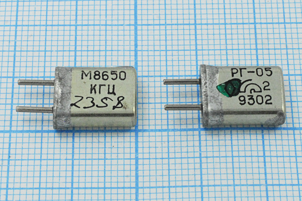 8650 \HC25U\\\\РГ05МА\1Г --- Кварцевые резонаторы (пьезокерамические, диэлектрические, ПАВ (SAW), резонаторы из других пьезоматериалов)