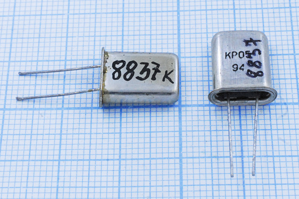 8837 \HC43U\S\\\МД\1Г (8837К) --- Кварцевые резонаторы (пьезокерамические, диэлектрические, ПАВ (SAW), резонаторы из других пьезоматериалов)