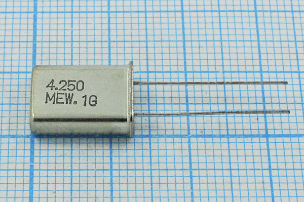 4250 \HC49U\16\ 20\\\1Г (MEW) --- Кварцевые резонаторы (пьезокерамические, диэлектрические, ПАВ (SAW), резонаторы из других пьезоматериалов)