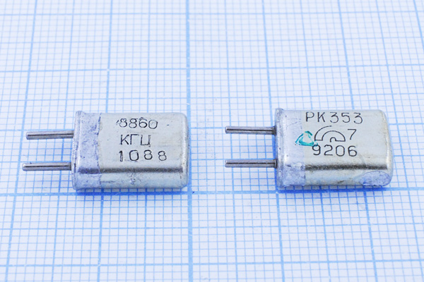 8860 \HC25U\\\\РК353МА\1Г --- Кварцевые резонаторы (пьезокерамические, диэлектрические, ПАВ (SAW), резонаторы из других пьезоматериалов)