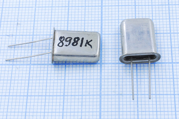 8981 \HC43U\S\\\МД\1Г (8981КГЦ) --- Кварцевые резонаторы (пьезокерамические, диэлектрические, ПАВ (SAW), резонаторы из других пьезоматериалов)