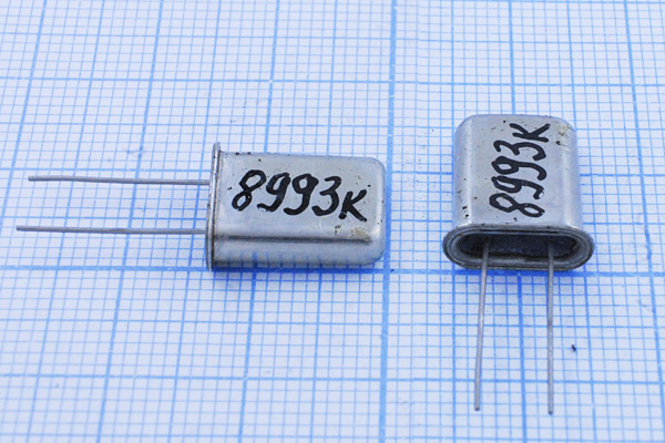 8993 \HC43U\S\\\МД\1Г --- Кварцевые резонаторы (пьезокерамические, диэлектрические, ПАВ (SAW), резонаторы из других пьезоматериалов)