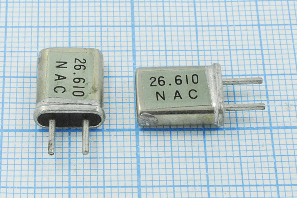26610 \HC25U\20\ 30\\\3Г (NAC) --- Кварцевые резонаторы (пьезокерамические, диэлектрические, ПАВ (SAW), резонаторы из других пьезоматериалов)
