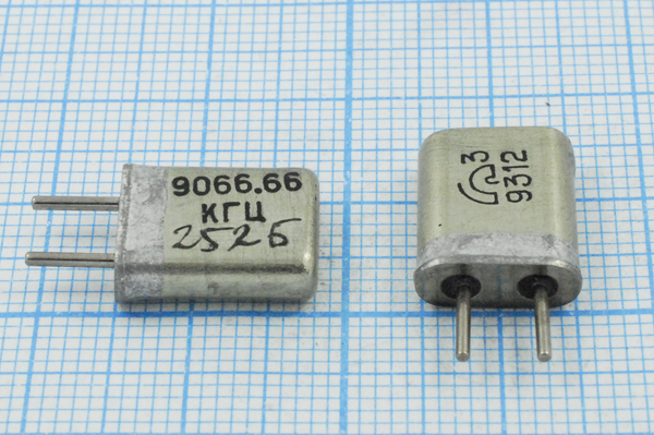 9066,66 \HC25U\\\\МА\1Г --- Кварцевые резонаторы (пьезокерамические, диэлектрические, ПАВ (SAW), резонаторы из других пьезоматериалов)