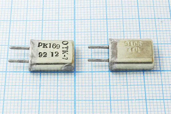 9106 \HC25U\\\\РК169МА\1Г --- Кварцевые резонаторы (пьезокерамические, диэлектрические, ПАВ (SAW), резонаторы из других пьезоматериалов)