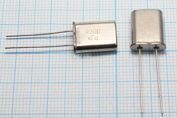 9200 \HC49U\S\\\РПК01МД\1Г (9200КГЦ) --- Кварцевые резонаторы (пьезокерамические, диэлектрические, ПАВ (SAW), резонаторы из других пьезоматериалов)