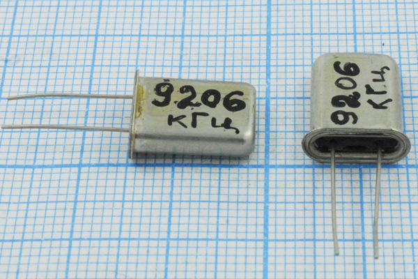 9206 \HC43U\S\\\МД\1Г --- Кварцевые резонаторы (пьезокерамические, диэлектрические, ПАВ (SAW), резонаторы из других пьезоматериалов)