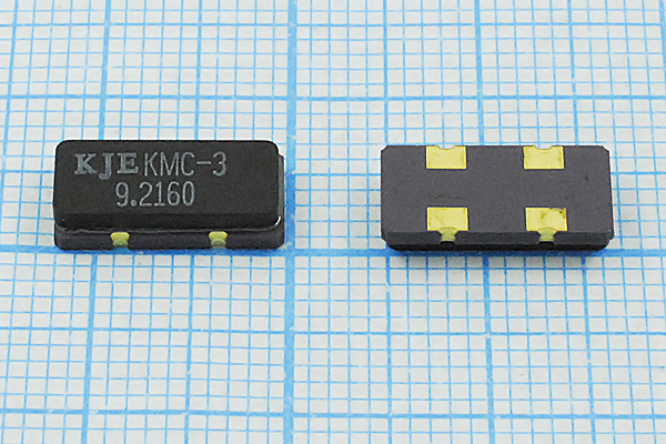 9216 \SMD12055C4\\\\KMC3\1Г --- Кварцевые резонаторы (пьезокерамические, диэлектрические, ПАВ (SAW), резонаторы из других пьезоматериалов)