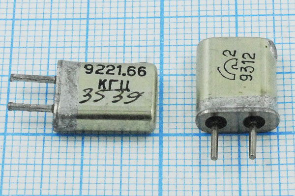 9221,66 \HC25U\\\\МА\1Г --- Кварцевые резонаторы (пьезокерамические, диэлектрические, ПАВ (SAW), резонаторы из других пьезоматериалов)