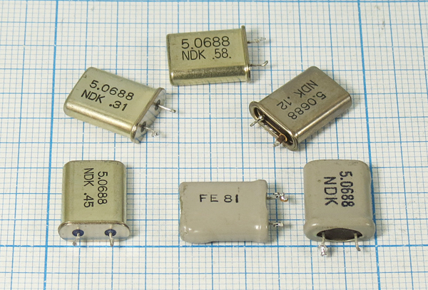 5068,8 \HC49U\12\\\NR-18\1Г бу --- Кварцевые резонаторы (пьезокерамические, диэлектрические, ПАВ (SAW), резонаторы из других пьезоматериалов)
