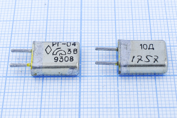 10000 \HC25U\\\\РГ04МА\1Г --- Кварцевые резонаторы (пьезокерамические, диэлектрические, ПАВ (SAW), резонаторы из других пьезоматериалов)