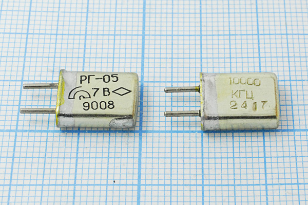 10000 \HC25U\\\\РГ05МА\1Г --- Кварцевые резонаторы (пьезокерамические, диэлектрические, ПАВ (SAW), резонаторы из других пьезоматериалов)