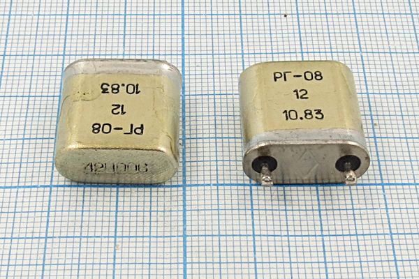 10000 \БВ\\\\РГ08БВ\1Г (42Ц006) --- Кварцевые резонаторы (пьезокерамические, диэлектрические, ПАВ (SAW), резонаторы из других пьезоматериалов)