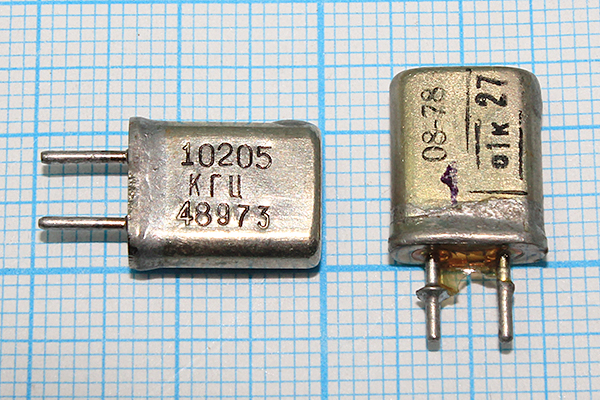 10205 \HC25U\\\\МА\1Г --- Кварцевые резонаторы (пьезокерамические, диэлектрические, ПАВ (SAW), резонаторы из других пьезоматериалов)