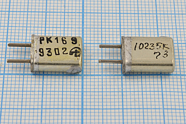 10235 \HC25U\\\\РК169МА\1Г (10235 КГЦ) --- Кварцевые резонаторы (пьезокерамические, диэлектрические, ПАВ (SAW), резонаторы из других пьезоматериалов)