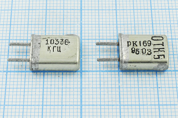 10336 \HC25U\\\\РК169МА\1Г --- Кварцевые резонаторы (пьезокерамические, диэлектрические, ПАВ (SAW), резонаторы из других пьезоматериалов)
