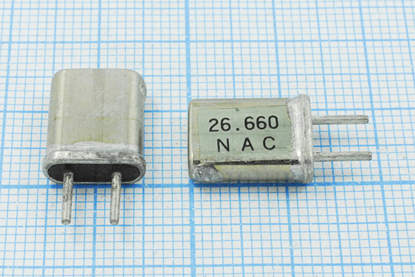 26660 \HC25U\20\ 10\\\3Г (NAC) --- Кварцевые резонаторы (пьезокерамические, диэлектрические, ПАВ (SAW), резонаторы из других пьезоматериалов)
