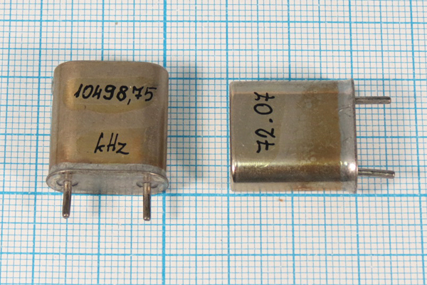 10498,75 \HC6U\\\\БА\1Г --- Кварцевые резонаторы (пьезокерамические, диэлектрические, ПАВ (SAW), резонаторы из других пьезоматериалов)