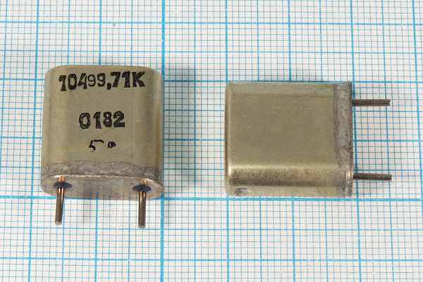 10499,71 \HC6U\\\\БА\1Г (10499,71К) --- Кварцевые резонаторы (пьезокерамические, диэлектрические, ПАВ (SAW), резонаторы из других пьезоматериалов)