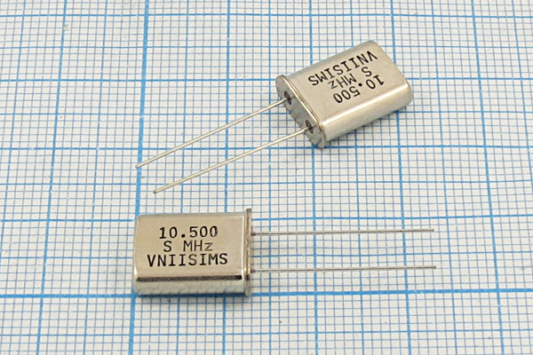 10500 \HC49U\S\\\РПК01МД\1Г --- Кварцевые резонаторы (пьезокерамические, диэлектрические, ПАВ (SAW), резонаторы из других пьезоматериалов)